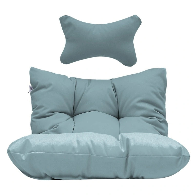 Fauteuil balançoire œuf d'intérieur avec support – Chaise suspendue de 159 kg pour salon
