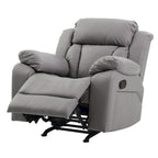 Fauteuil inclinable en similicuir - 38L x 37P x 41H