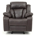 Fauteuil inclinable en similicuir - 38L x 37P x 41H