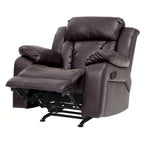 Fauteuil inclinable en similicuir - 38L x 37P x 41H
