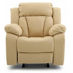 Fauteuil inclinable en similicuir - 38L x 37P x 41H