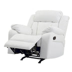 Fauteuil inclinable en similicuir - 38L x 37P x 41H