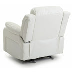 Fauteuil inclinable en similicuir - 38L x 37P x 41H
