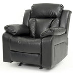 Fauteuil inclinable en similicuir - 38L x 37P x 41H