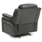 Fauteuil inclinable en similicuir - 38L x 37P x 41H