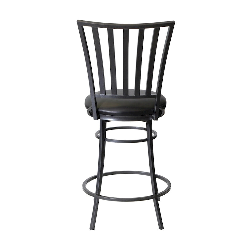 Tabouret de bar pivotant de qualité commerciale Stewart – Tabouret de cuisine robuste