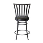 Tabouret de bar pivotant de qualité commerciale Stewart – Tabouret de cuisine robuste