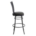 Tabouret de bar pivotant de qualité commerciale Stewart – Tabouret de cuisine robuste