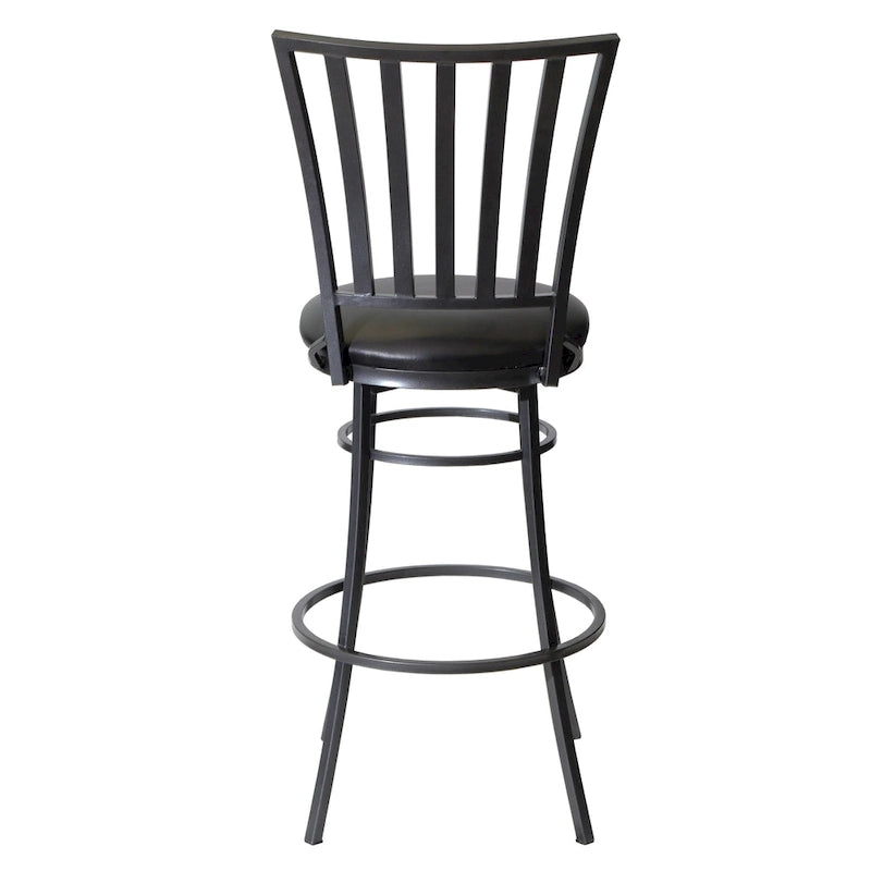 Tabouret de bar pivotant de qualité commerciale Stewart – Tabouret de cuisine robuste