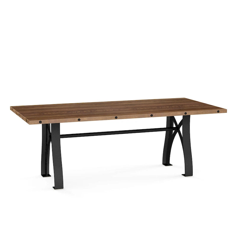 Table à manger extensible en bois massif Sierra – Table de cuisine extensible
