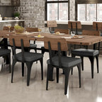 Table à manger extensible en bois massif Sierra – Table de cuisine extensible