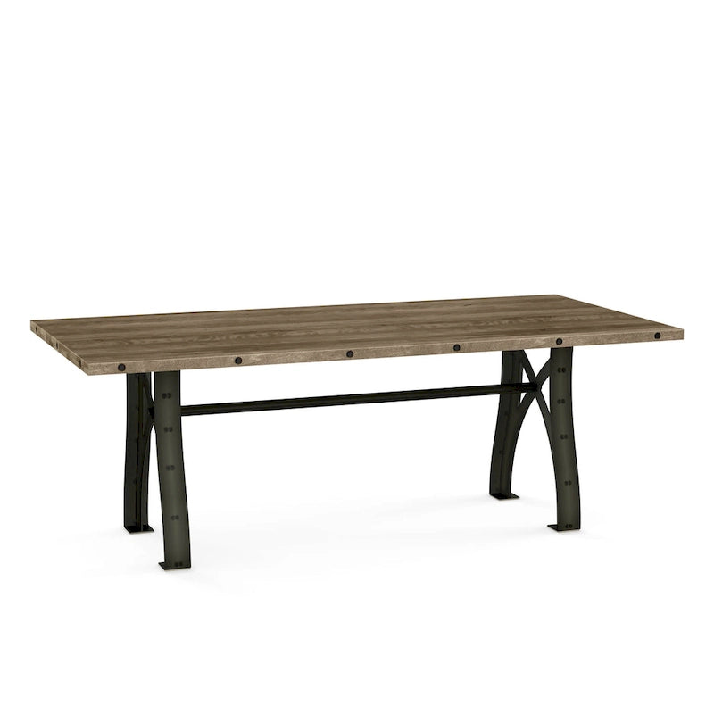 Table à manger extensible en bois massif Sierra – Table de cuisine extensible