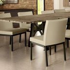 Table à manger extensible en bois massif Sierra – Table de cuisine extensible