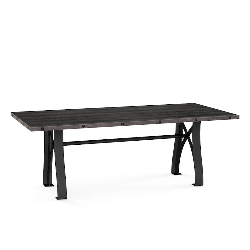 Table à manger extensible en bois massif Sierra – Table de cuisine extensible