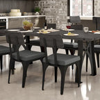 Table à manger extensible en bois massif Sierra – Table de cuisine extensible