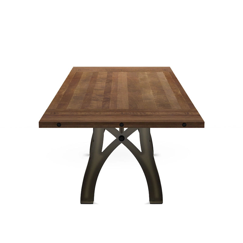Table à manger extensible en bois massif Sierra – Table de cuisine extensible