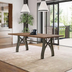 Table à manger extensible en bois massif Sierra – Table de cuisine extensible