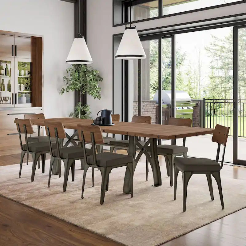 Table à manger extensible en bois massif Sierra – Table de cuisine extensible