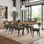 Table à manger extensible en bois massif Sierra – Table de cuisine extensible