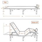 Canapé sectionnel modulaire avec pouf – Canapé d'angle pour salon