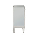 Reflexion Collection Rosa 18-inch Wide Mirrored 1-drawer Nightstand