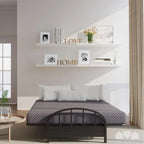 Matelas futon en mousse à mémoire de forme – Gris, taille double | Matelas de canapé-lit