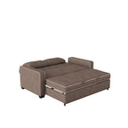 Canapé-lit convertible Queen – Futon multi-positions avec coussins capitonnés
