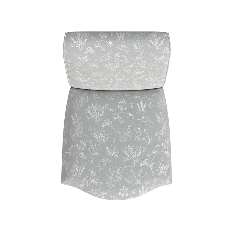 Canapé en tissu rembourré avec clous décoratifs – Canapé classique pour salon