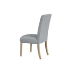 Canapé en tissu rembourré avec clous décoratifs – Canapé classique pour salon