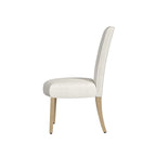 Canapé en tissu rembourré avec clous décoratifs – Canapé classique pour salon