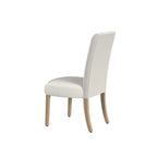 Canapé en tissu rembourré avec clous décoratifs – Canapé classique pour salon