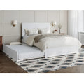 Lit plateforme complet Canyon avec pied de lit assorti et lit gigogne complet