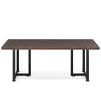 Bureau d'ordinateur exécutif de 70,8 pouces pour bureau à domicile