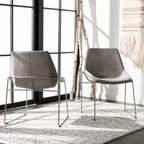 SAFAVIEH Oliva Mid Century Dining Chair (Set of 2) - 25 x 24 x 33.3 - 25 x 24 x 33.3 - 25Wx24Dx33H