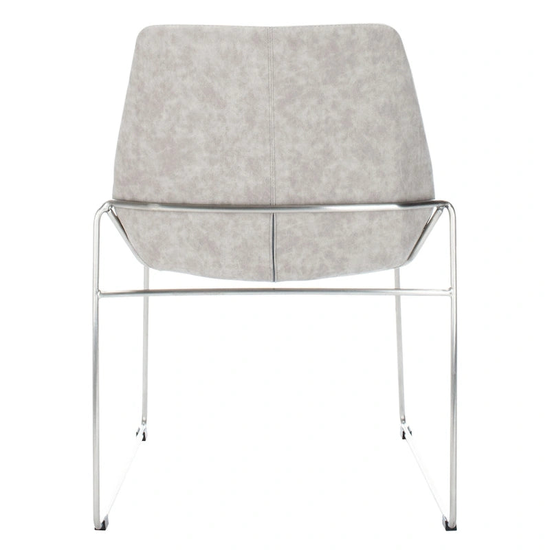 Chaise de salle à manger Oliva Mid Century, lot de 2 – 25x24x33,3 po.