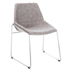 Chaise de salle à manger Oliva Mid Century, lot de 2 – 25x24x33,3 po.
