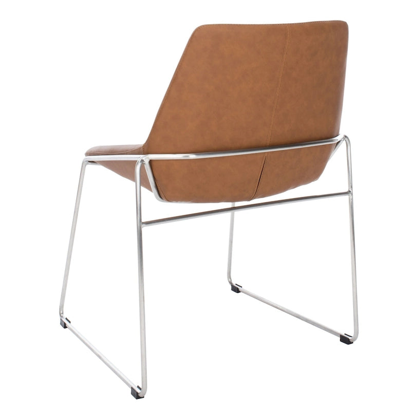 Chaise de salle à manger Oliva Mid Century, lot de 2 – 25x24x33,3 po.