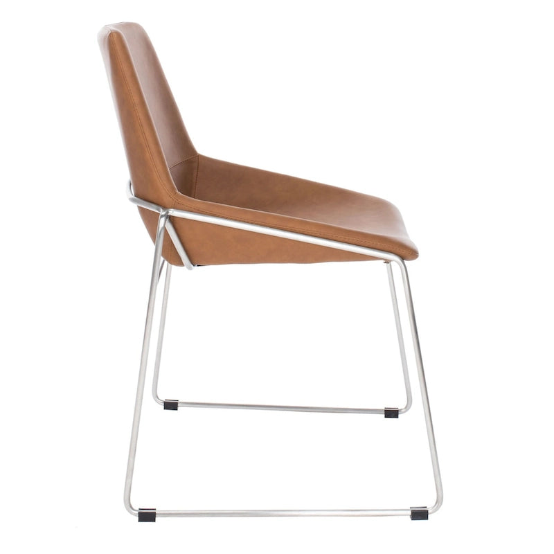 Chaise de salle à manger Oliva Mid Century, lot de 2 – 25x24x33,3 po.