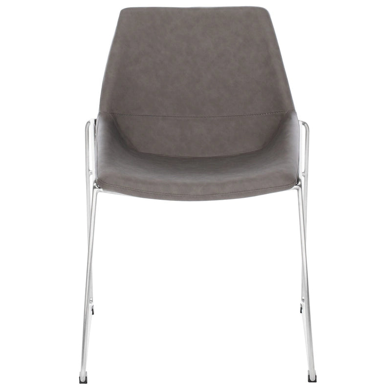 Chaise de salle à manger Oliva Mid Century, lot de 2 – 25x24x33,3 po.
