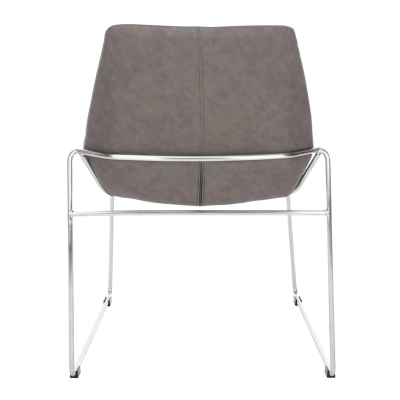 Chaise de salle à manger Oliva Mid Century, lot de 2 – 25x24x33,3 po.