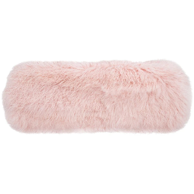 Pouffe en peau de mouton Gaetane – Repose-pieds de salon Luxe Couture