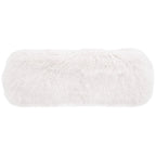 Pouffe en peau de mouton Gaetane – Repose-pieds de salon Luxe Couture