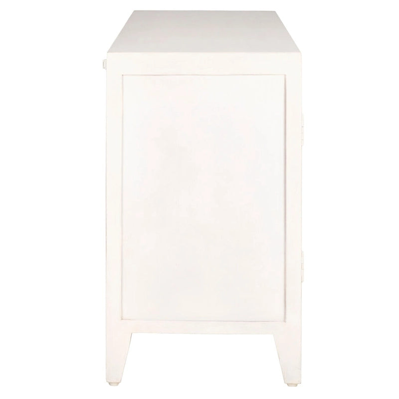 Meuble TV Ciji 2 étagères 2 portes, convient aux téléviseurs jusqu'à 60 po – 55x15x26 po