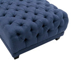 Méridienne inclinable capitonnée – Tissu polyester, Assise en mousse, Capacité 181 kg, 102x145x97 cm