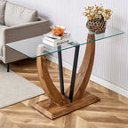 Meuble de rangement pour vinyles et platine Lyric
