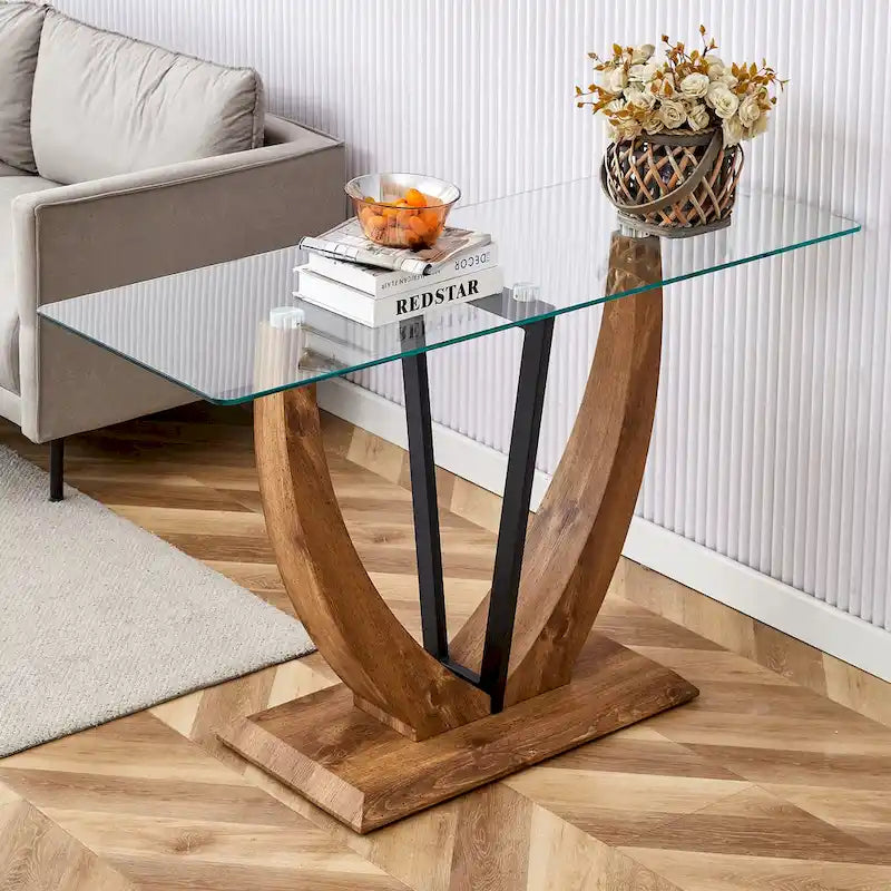 Meuble de rangement pour vinyles et platine Lyric