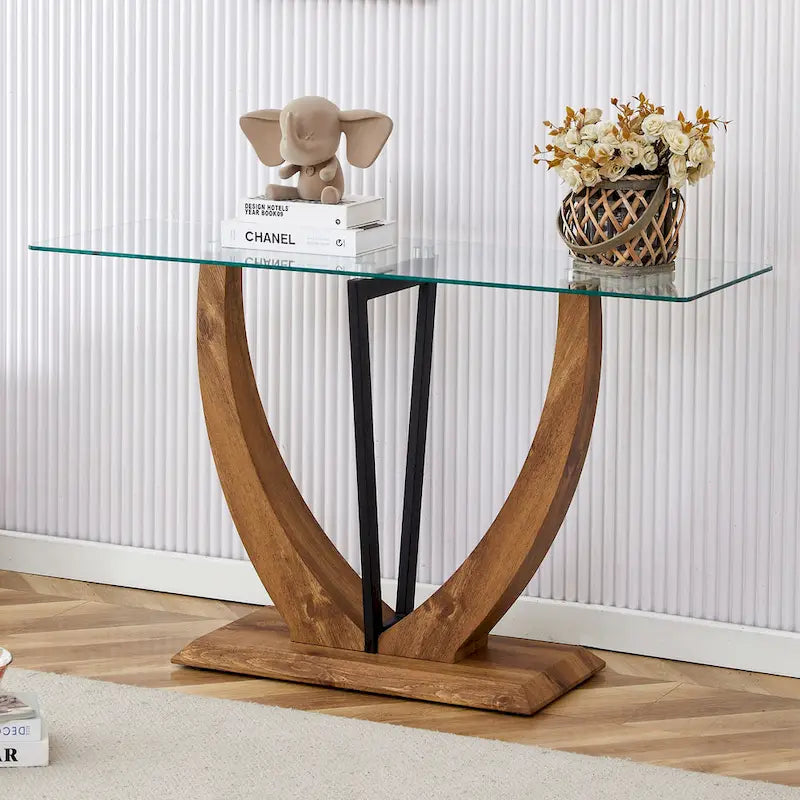 Meuble de rangement pour vinyles et platine Lyric