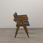 Chaises de salle à manger contemporaines Sandy en similicuir noir (lot de 2)