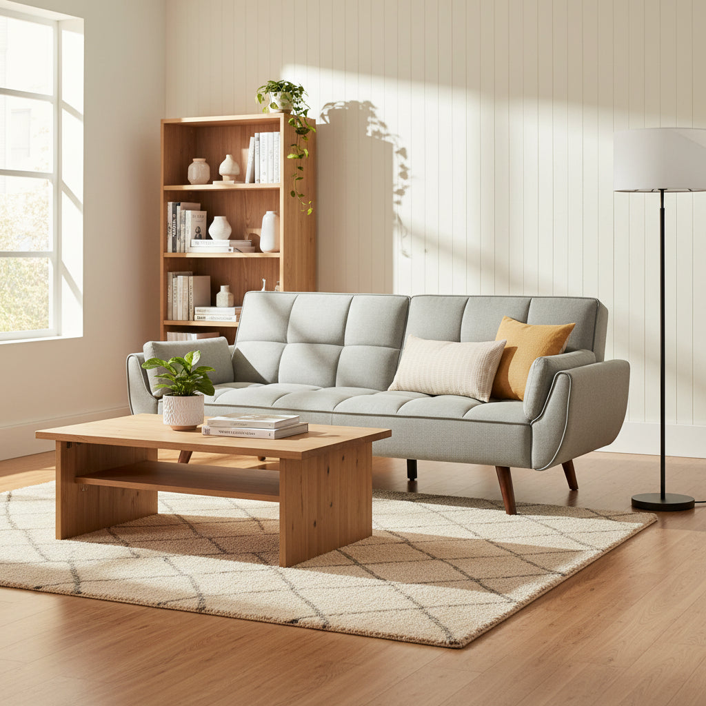 Floating Desk with Storage – Wall-Mounted Home Office Desk