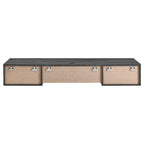 Support mural en bois pour bureau